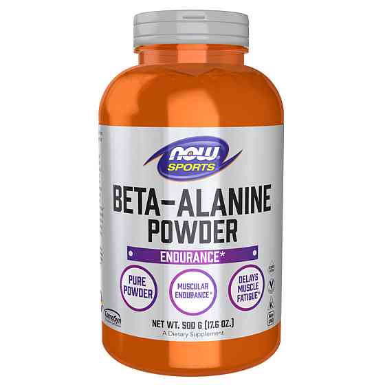 Бета аланін Now Foods Beta Alanine Powder 500g Київ
