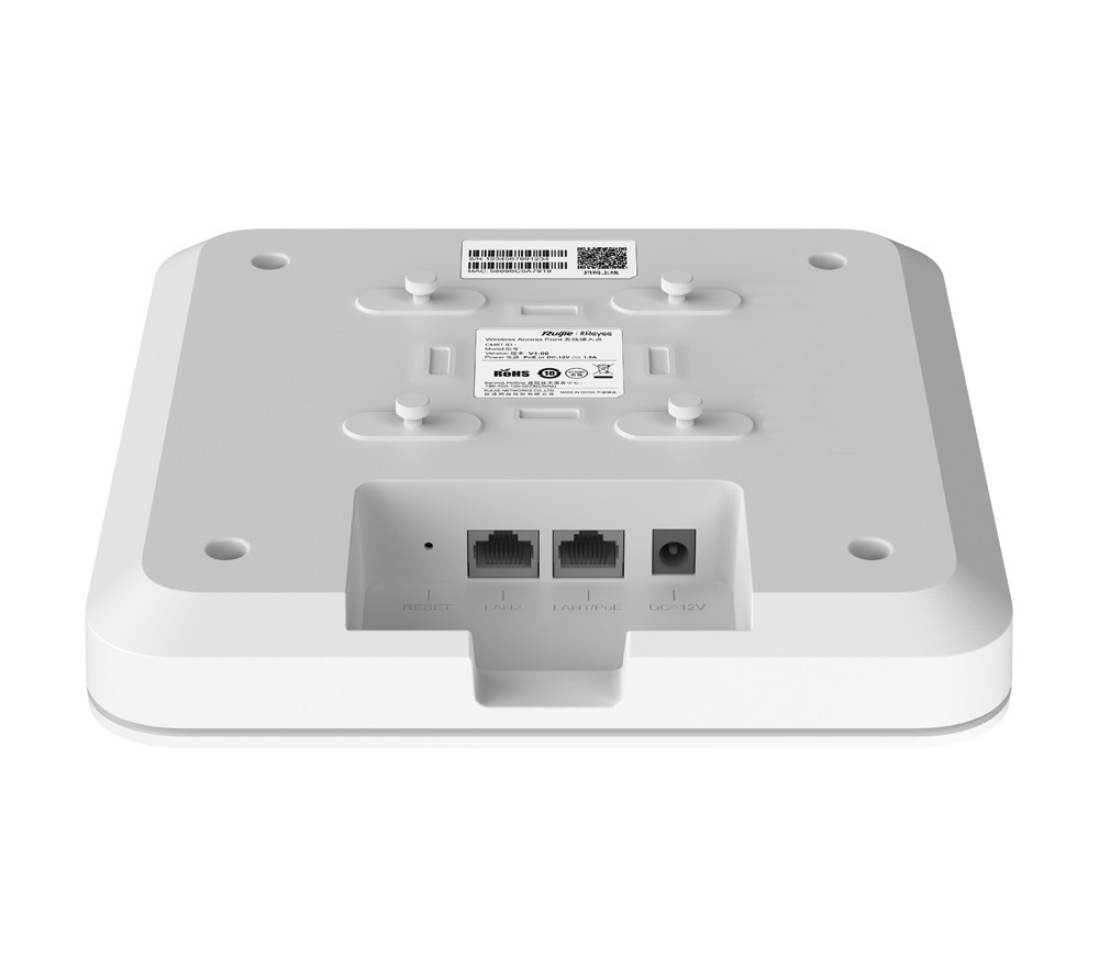 Точка доступу Ruijie Reyee RG-RAP2260(G) (AX1800, WiFi6, 2xGE, 2x2, 3dBi, MU-MIMO, PoE/DC, Ruijie Cloud) Харьков - изображение 3