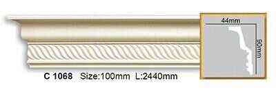 Карниз полиуретановый с орнаментом Gaudi Decor C 1068 Днепр