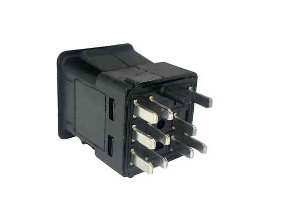 Кнопка габаритов 2108 низкая панель, Таврия, Москвич 2141 (10 контактов, квадрат) (клавиша) Мукачево