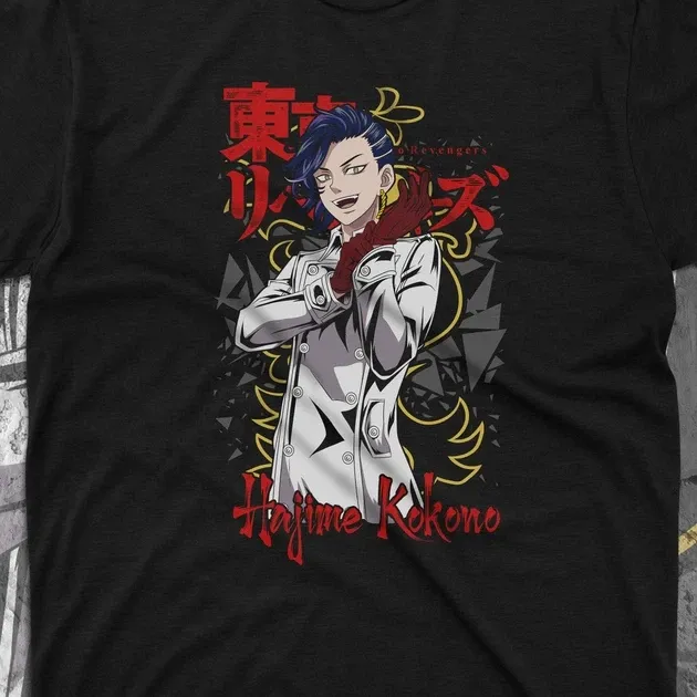 Футболка для подростка мальчика с принтом Токийские Мстители Хаджиме Коконой Размер 160 Anime10610 Днепр - изображение 4