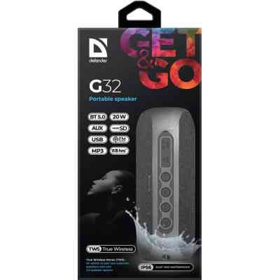 Акустическая система Defender G32 20Вт Black (65232) Винница