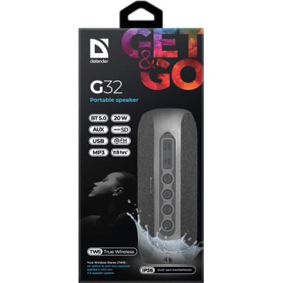 Акустическая система Defender G32 20Вт Black (65232) Винница - изображение 6