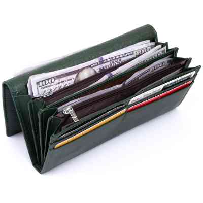 Кошелек ST Leather Зеленый (19240) Винница