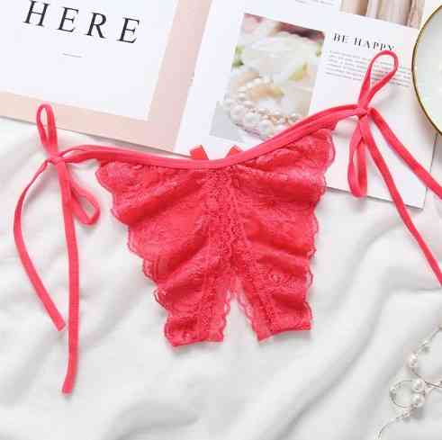 Труси з розрізом відверті універсальний кораловий Київ