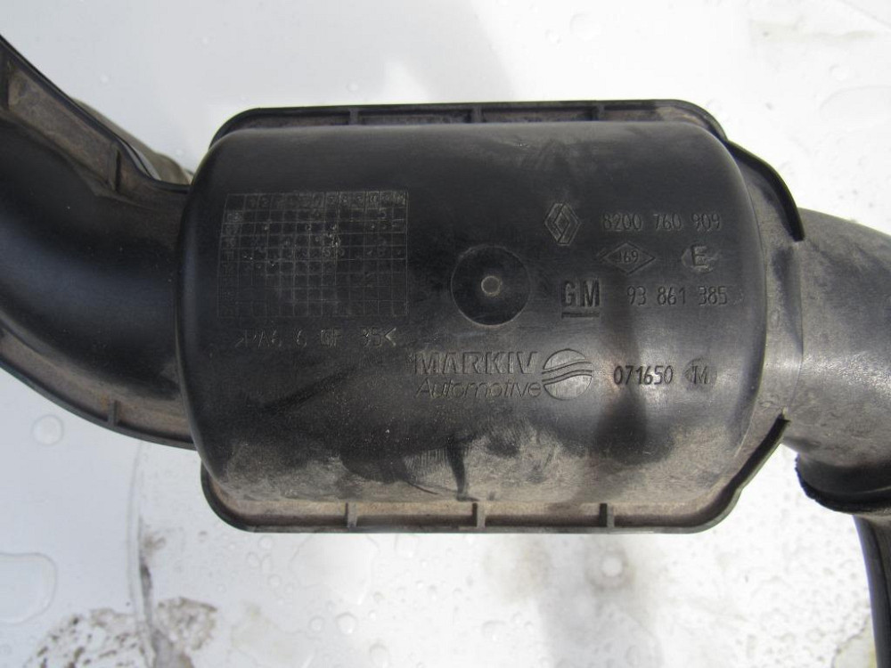 Патрубок інтеркулера Renault Trafic 2.0 dci 2007-2014 (8200760909) Ковель - фото 2