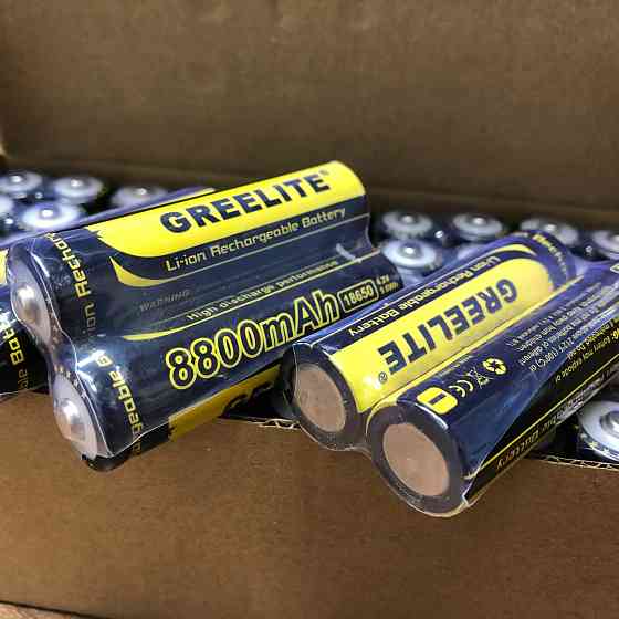 Аккумулятор (1шт) 18650 Greelite 4.2V 9.6Wh Li-ion батарейка для фонарика PK-52 Ивано-Франковск