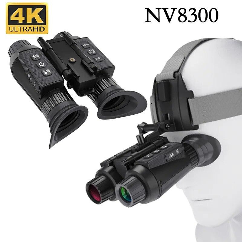 Тактичний бінокль нічного бачення NV8300 Super Light 4K HD 36MP 3D (до 500м) + кріплення FMA L4G24 на шолом Київ - фото 4