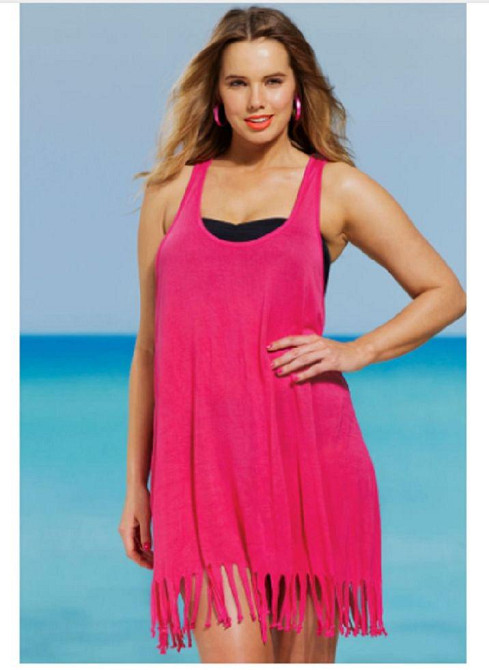 Пляжне парео майка рожевий XL Київ - фото 1