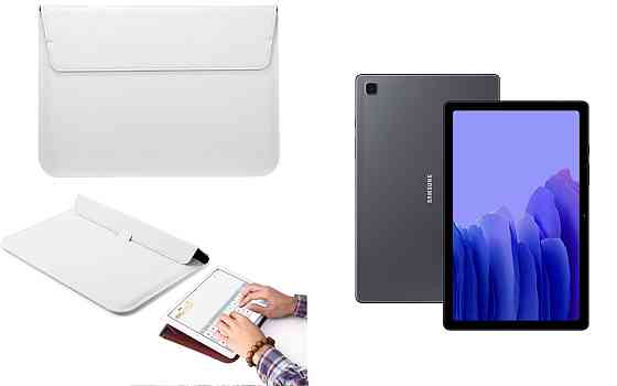 Чехол-конверт VitoCase для Samsung Galaxy Tab A7 10.4 2020 T505, с функцией подставки для планшета Белый Киев