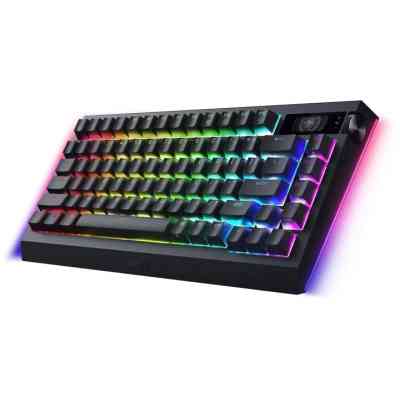 Клавіатура Razer BlackWidow V4 Pro 75 ISO Wireless/Bluetooth/USB UA Black (RZ03-05130300-R3E1) Вінниця