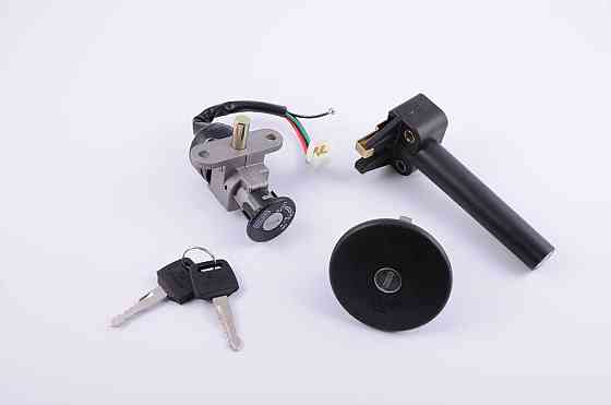Замок зажигания (комплект) скутер Ямаха Йог 27V Мукачево