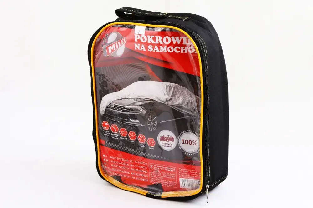 Чехол на машину L Milex 482*177*120см/карманы для зеркал/молния вод. двери Винница - изображение 2