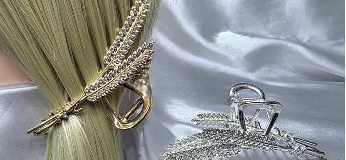 Шпилька для волосся краб Колоски Київ - фото 1