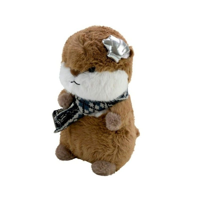 Дитяча м'яка іграшка "Видреня" C8501 з мушлею, розмір 28 см Вінниця - фото 2