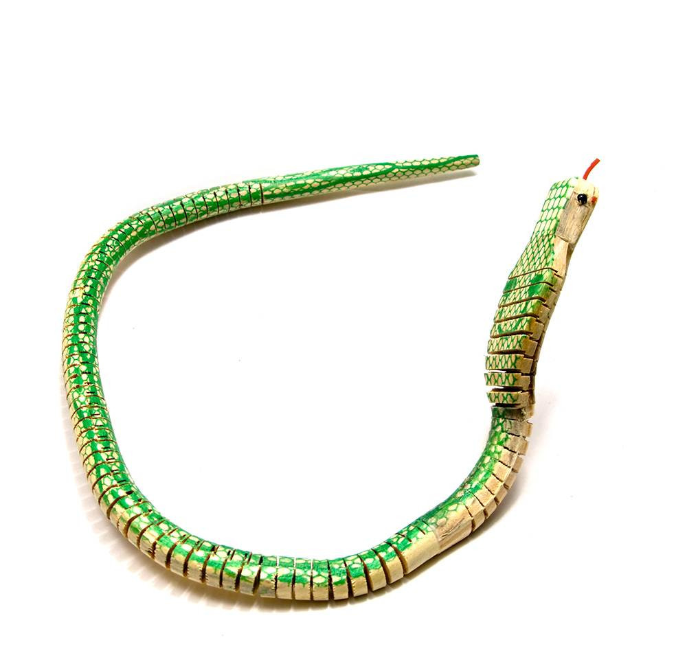 Іграшка дерев'яна Змія Київ - фото 1