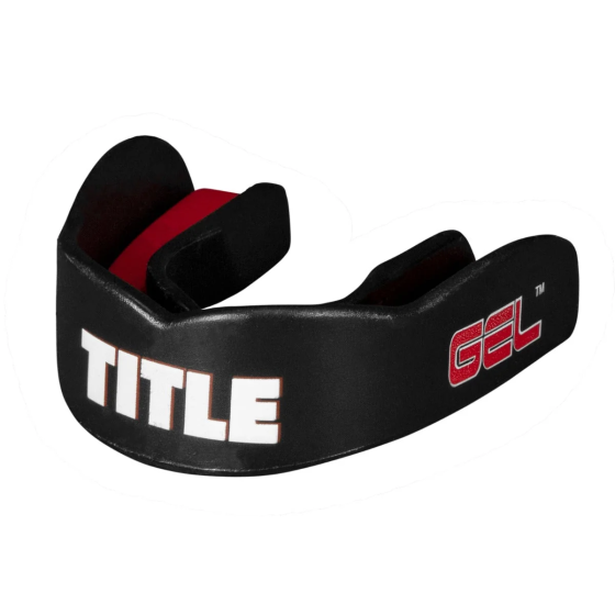 Капа TITLE Boxing Gel Max Channel Black (вік 11+) Каменское