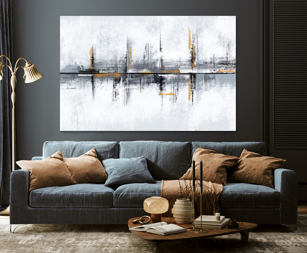 Картина холст в гостиную / спальню  Абстракція    MLP_180 60x100 см Киев - изображение 3