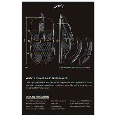 Мишка Xtrfy M42 RGB Pink (XG-M42-RGB-PINK) Вінниця