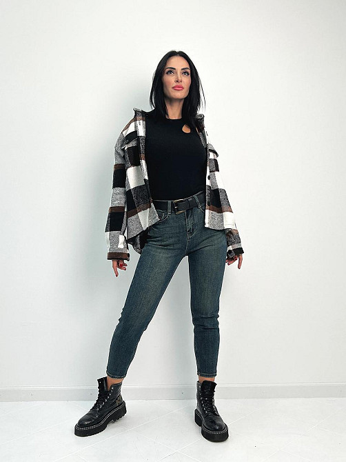 Жіноча тепла сорочка "Elba" оптом | Розпродаж моделі Київ - фото 7