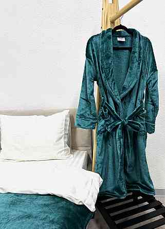 Халат Ecotton L-XL з мікрофібри ізумрудний well soft Atlantic Коломыя