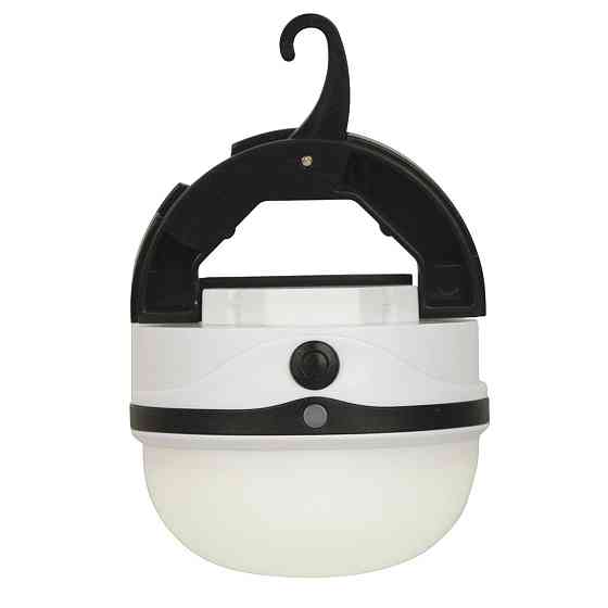 Фонарь кемпинговый Bo-Camp Kuma Silicone Rechargeable 200 Lumen White/Black (5818808) Винница