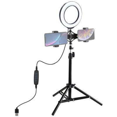Набор блогера Puluz Ring USB LED lamp 6.2"+ tripod 0.7m (PKT3037) Винница - изображение 1