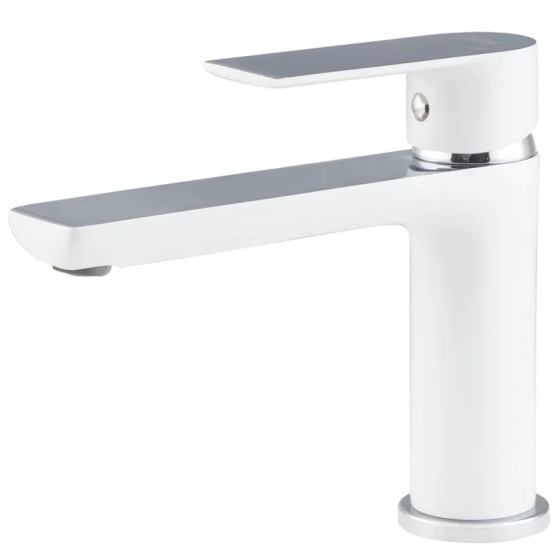 Змішувач для умивальника HAIBA ALEX 001 LONG WHITE-CHROME   ( HB9563 ) 37355 Харьков