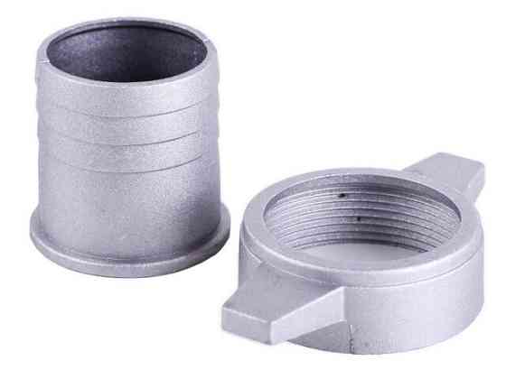 Переходник мотопомпы алюминиевый с фланца на шланг   V50 Мукачево