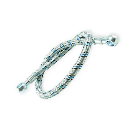 Шланг тиску нержавіючий. обплетення (болт 14) 70см низького Мукачево