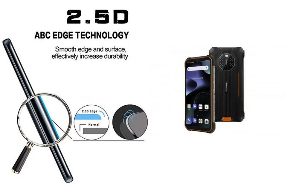 Защитное стекло ArmorGlass для Blackview BV8800 – устойчивое к царапинам и ударам Киев - изображение 2