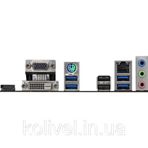 ASRock H510M-HDV/M.2 SE (1200/H470, 2*DDR4, 1xPCIex16, HDMI/DVI/VGA, 4xSATA, M.2, GLan, 7.1ch, mATX) Київ - фото 3