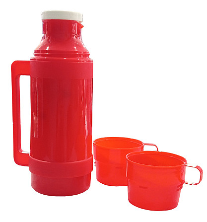Термос STENSON MT-4579-10 1000 мл (2 чашки) червоний Київ - фото 2