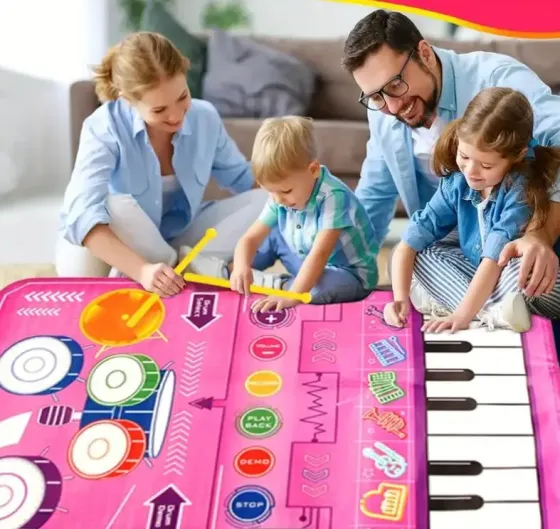 Интерактивный музыкальный пианино-коврик для детей Коломыя