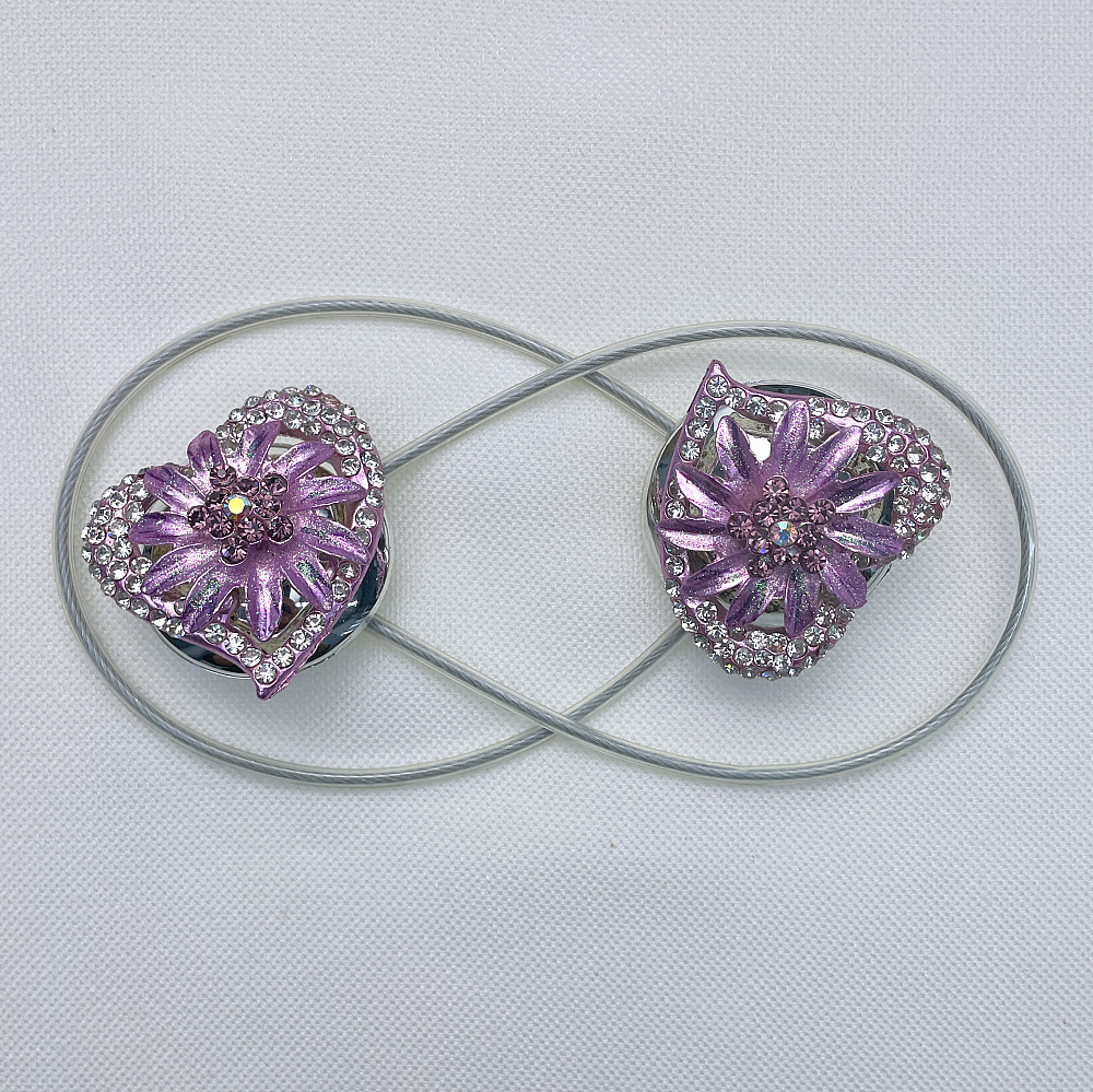 Магніти для штор та гардин "Amour" набір 2 шт Бузковий (81-244) Київ - фото 5