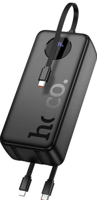 Зі швидкою зарядкою та вбудованими кабелями 30000mAh HOCO J132B є ОПТ Киев - изображение 5