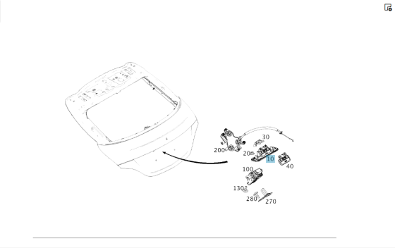 Mercedes-Benz  A1667500993 Ручка кришки багажника зовнішня з механізмом виїзної камери GLC X253 ML/GLE W166 GLA X156 A-class W176 Одеса