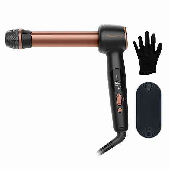 Прилад для укладання волосся Rowenta Twist Curl CF4620E0 чорний із золотистим Харьков