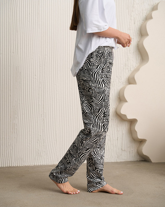 Женские пижамные штаны - Зебра Nicoletta 1115 XL Киев - изображение 3