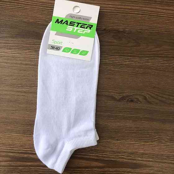 Носки женские спорт короткие хлопковые Master Step арт.429 г. в ассортименте 37-40 р. Черновцы