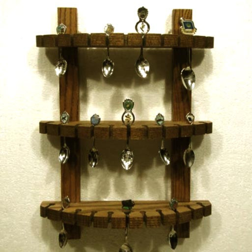 Полка для коллекции ложек 