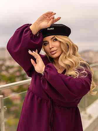 Молодіжна сукня вільного крою "Boho" | Норма і батал Марсала, 50-52 Київ