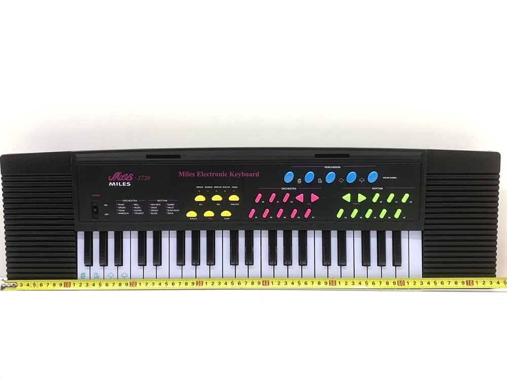 Синтезатор Limo Toy дитячий з мікрофоном та USB 44 клавіші Чорний (3738) Чернігів - фото 2