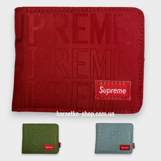 Кошелек Supreme 11х9 бирюзовый Красный Запоріжжя
