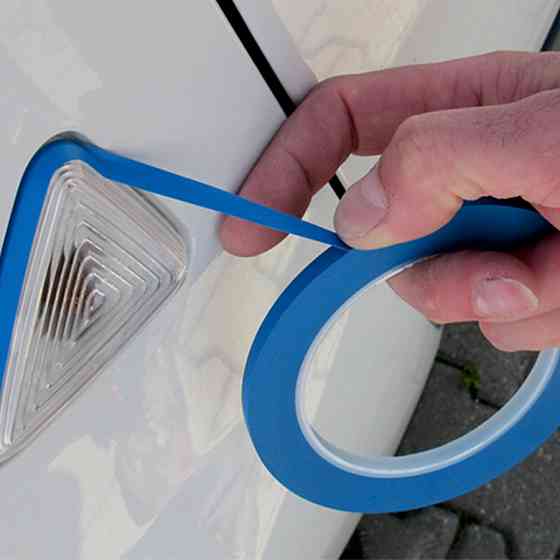 Тонка стрічка для розділення кольорів APP TR 6мм х 33м синя, 070370 Винница