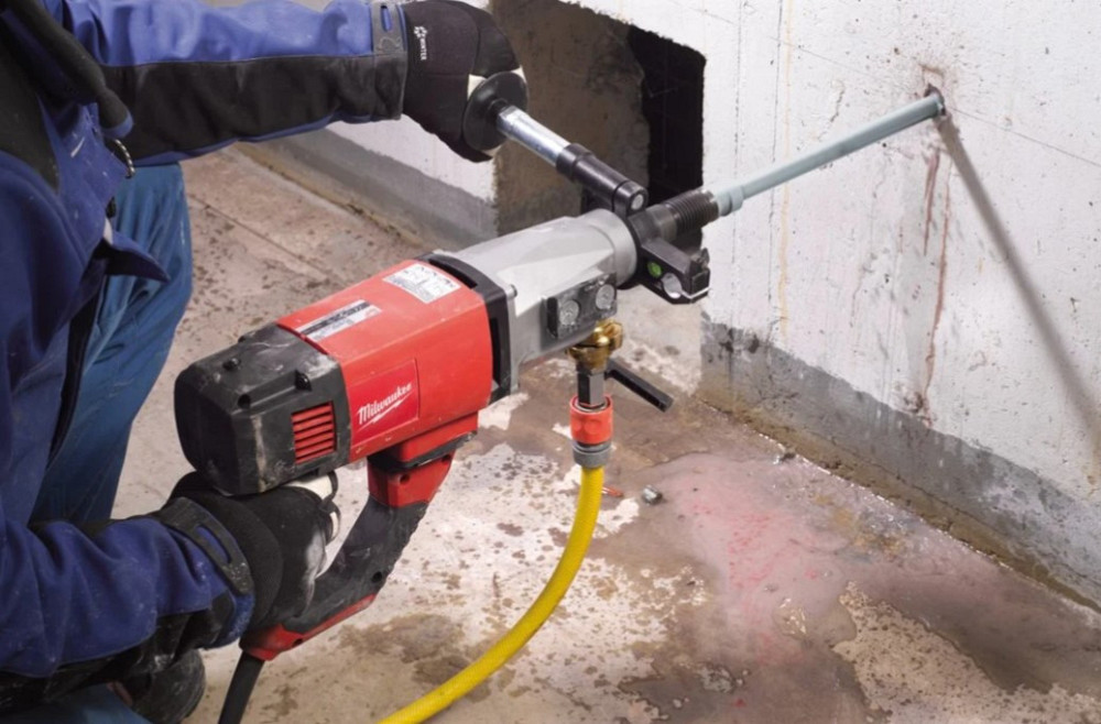 Дриль для сухого або вологого алмазного буріння MILWAUKEE DD 3-152, (1900Вт, 3 швидкісті, кейс) Одеса - фото 8