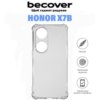 Чехол для мобильного телефона BeCover Anti-Shock Honor X7b Clear (710845) Винница - изображение 4