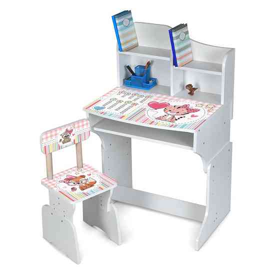 Дитяча парта M 904-5 висота 3 положення, зі стільчиком Вінниця