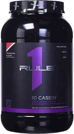 Протеїн Rule 1 Casein 900 g (Strawberries and cream) Луцьк