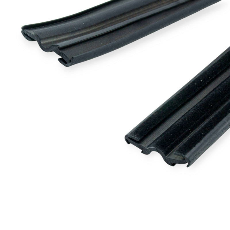 Уплотнитель стекла (фетр) Москвич 412 (4800 мм) форточка опускного Мукачево - изображение 1